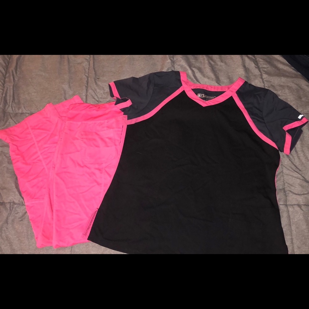 Greys anatomy active scrub set